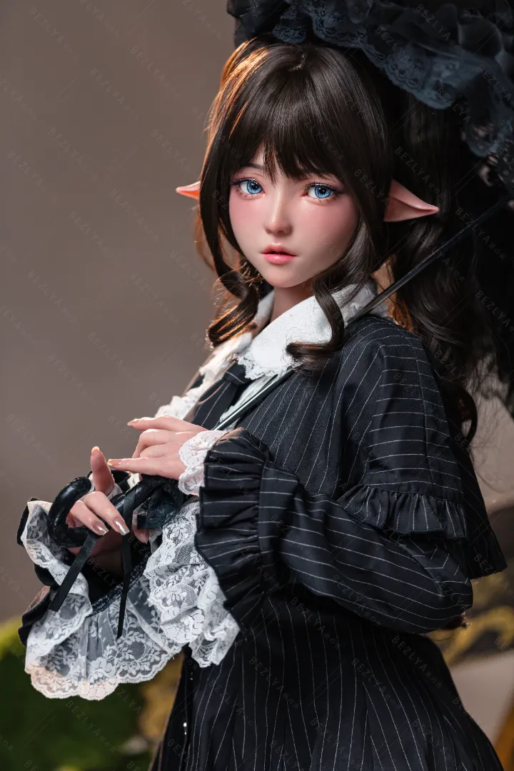 155cm (5ft1) E罩杯 輕量化 矽膠 性愛娃娃 ROS 头部 Freesia